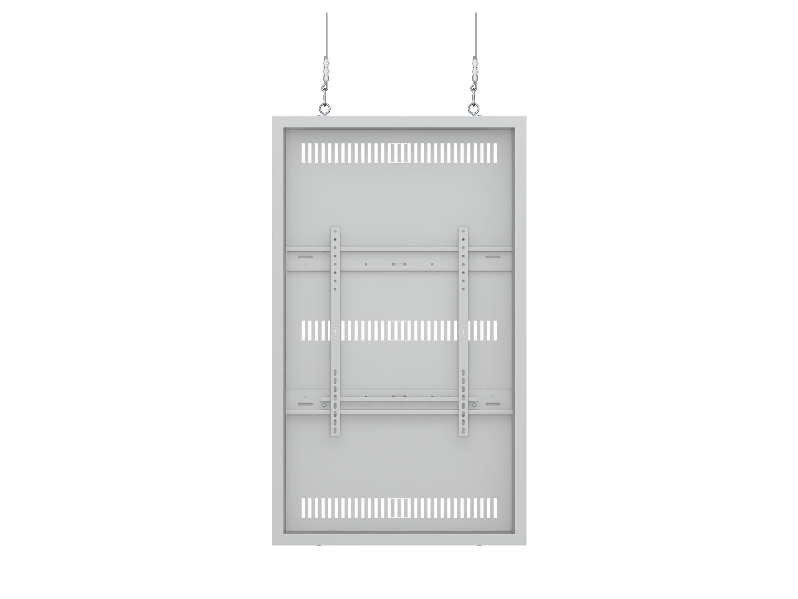 Multibrackets M Pro Series Enclosure 55" High Brightness Wire Medium White Signage Display Enclosures Multibrackets