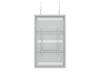 Multibrackets M Pro Series Enclosure 55" High Brightness Wire Medium White Signage Display Enclosures Multibrackets