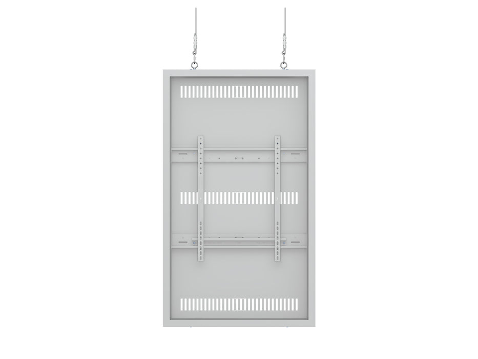 Multibrackets M Pro Series Enclosure 55" High Brightness Wire Medium White Signage Display Enclosures Multibrackets