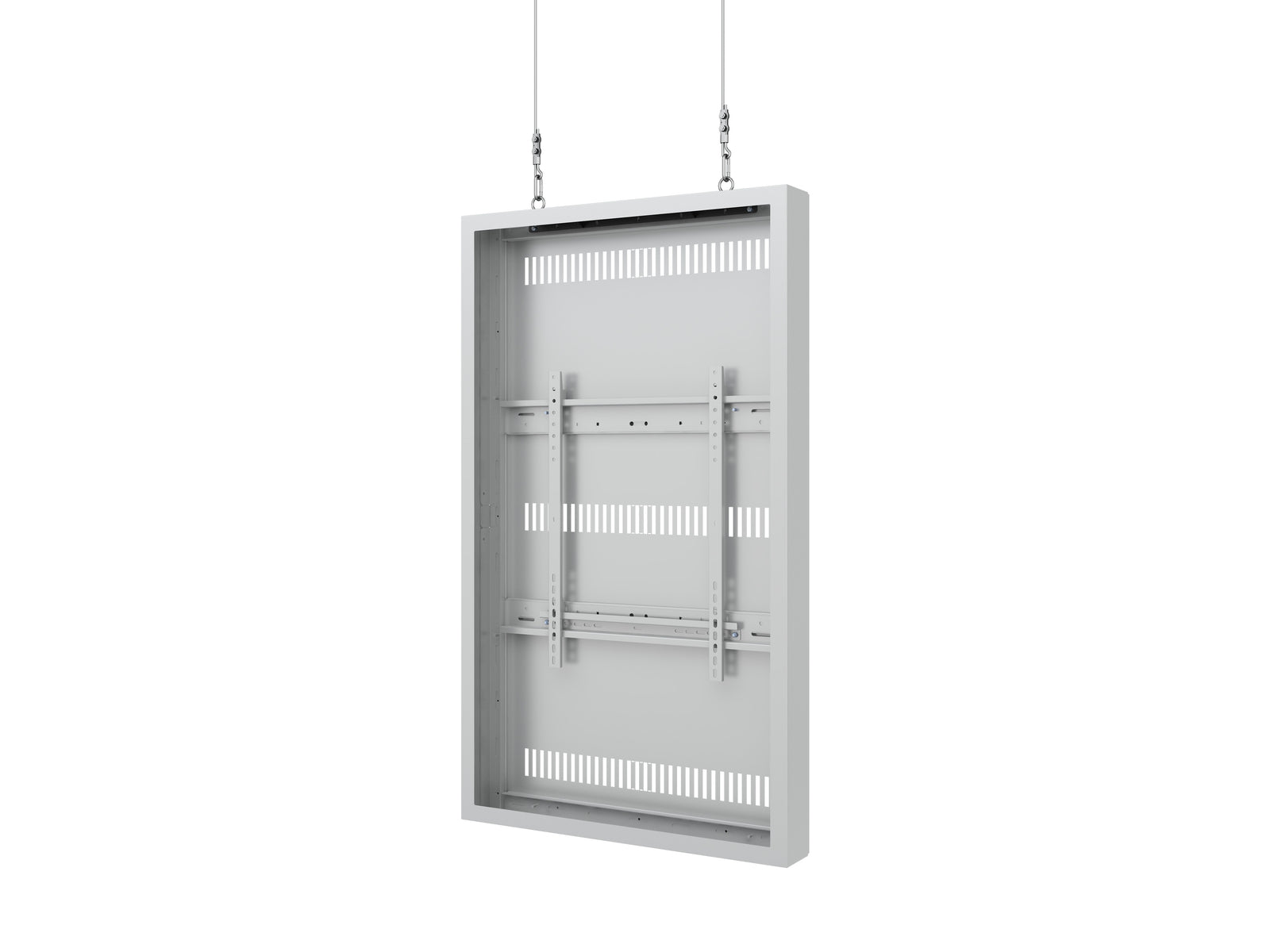 Multibrackets M Pro Series Enclosure 55" High Brightness Wire Medium White Signage Display Enclosures Multibrackets