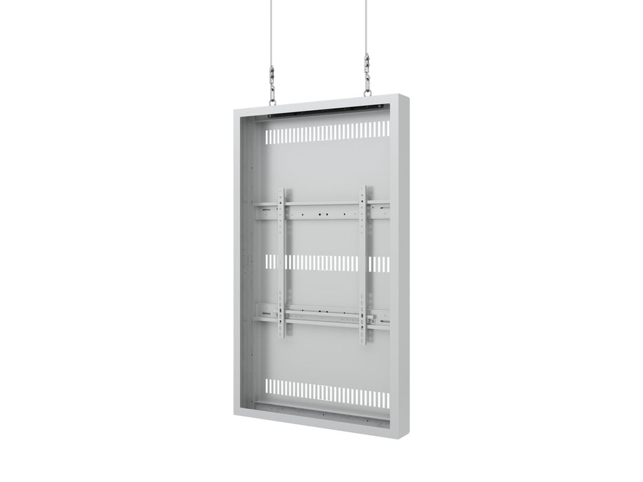 Multibrackets M Pro Series Enclosure 55" High Brightness Wire Medium White Signage Display Enclosures Multibrackets