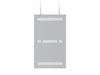 Multibrackets M Pro Series Enclosure 55" High Brightness Wire Medium White Signage Display Enclosures Multibrackets