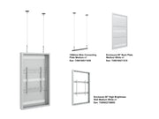 Multibrackets M Pro Series Enclosure 55" High Brightness Wire Medium White Signage Display Enclosures Multibrackets