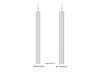 Multibrackets M Pro Series Enclosure 55" High Brightness Wire Medium White Signage Display Enclosures Multibrackets