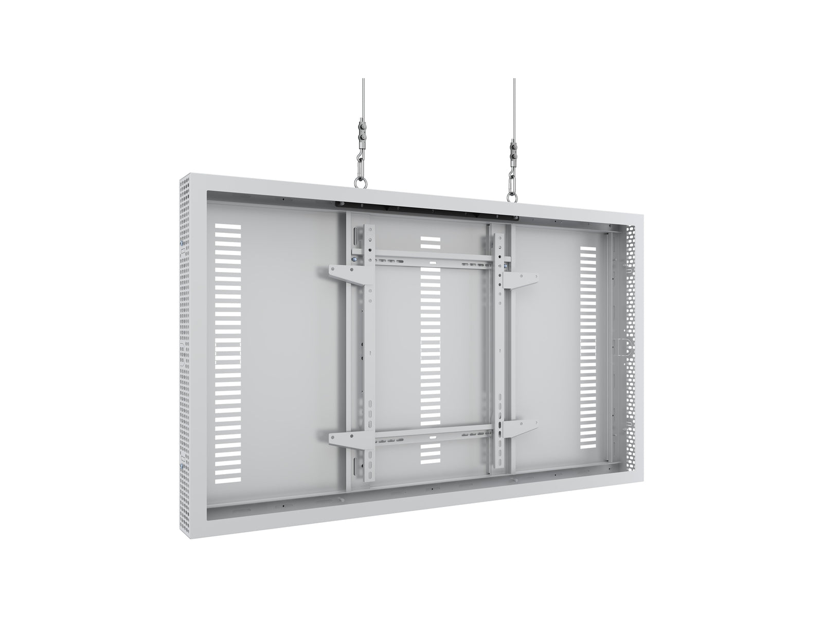 Multibrackets M Pro Series Enclosure 55" High Brightness Wire Medium White Signage Display Enclosures Multibrackets
