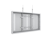 Multibrackets M Pro Series Enclosure 55" High Brightness Wire Medium White Signage Display Enclosures Multibrackets