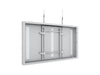 Multibrackets M Pro Series Enclosure 55" High Brightness Wire Medium White Signage Display Enclosures Multibrackets