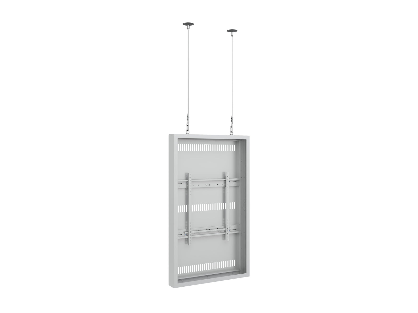 Multibrackets M Pro Series Enclosure 55" High Brightness Wire Medium White Signage Display Enclosures Multibrackets
