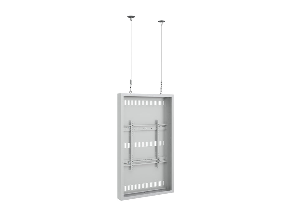 Multibrackets M Pro Series Enclosure 55" High Brightness Wire Medium White Signage Display Enclosures Multibrackets