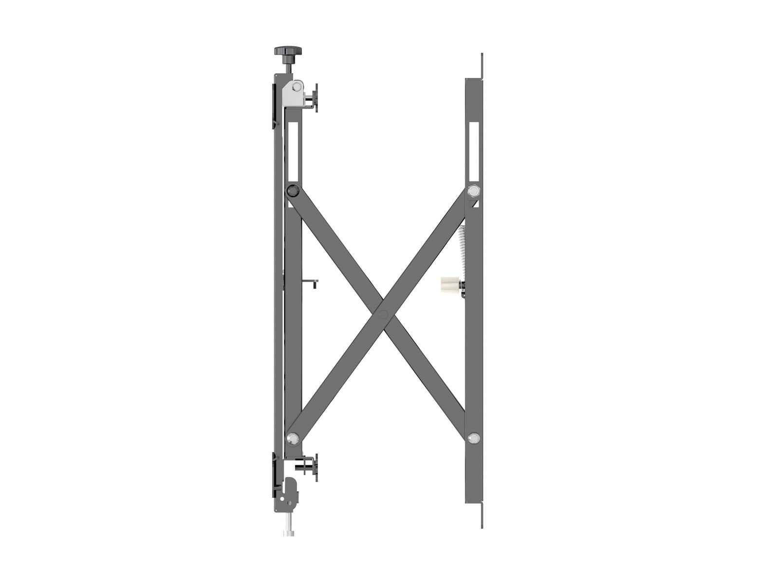 Multibrackets M Public Video Wall Mount Push Slim For 40" - 55" Screens Wall Mount Bracket Multibrackets