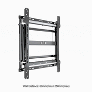 Multibrackets M Public Video Wall Mount Push Slim For 40" - 55" Screens Wall Mount Bracket Multibrackets