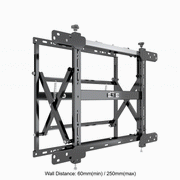 Multibrackets M Public Video Wall Mount Push Slim For 40" - 55" Screens Wall Mount Bracket Multibrackets