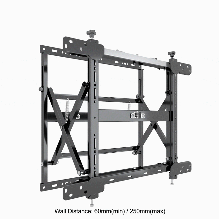 Multibrackets M Public Video Wall Mount Push Slim For 40" - 55" Screens TV Mounts & Stands Multibrackets