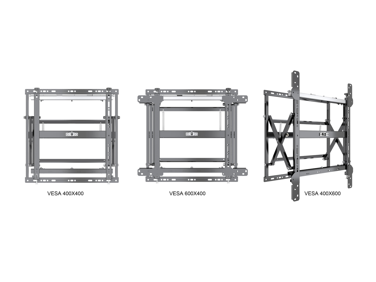 Multibrackets M Public Video Wall Mount Push Slim For 40" - 55" Screens Wall Mount Bracket Multibrackets