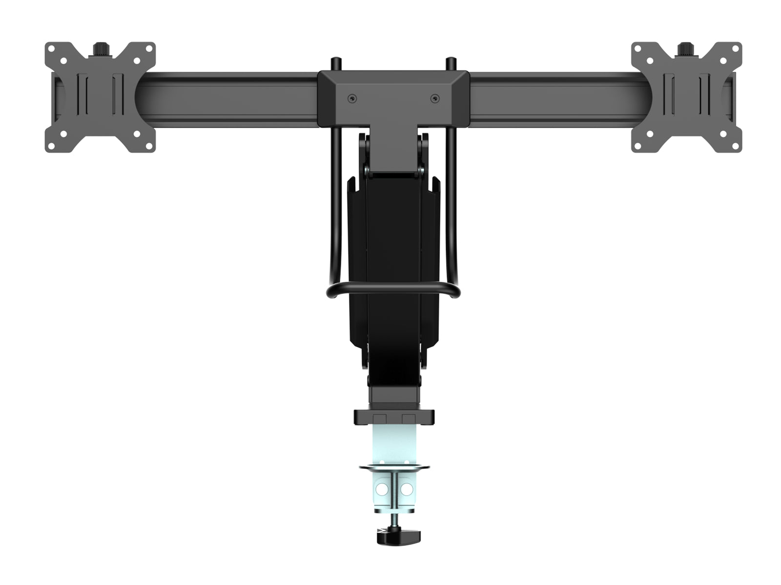Multibrackets M Deskmount Slim Basic Dual Monitor Mount - 17" to 27" Screens Monitor Mounts & Stands Multibrackets