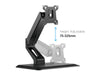 Multibrackets M Deskstand Touch Basic Monitor Mount - 17"-32" Screen Monitor Arm Desk Mount Multibrackets