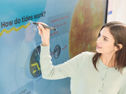 BenQ RP7504 75" Interactive Touchscreen Whiteboard Black | 9H.F98TC.DE1 Interactive Touchscreen Whiteboard BenQ