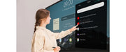 BenQ RE7504 75" 4K Ultra HD Android 13 EDLA Interactive Flat Panel Display Interactive Touchscreen Display BenQ