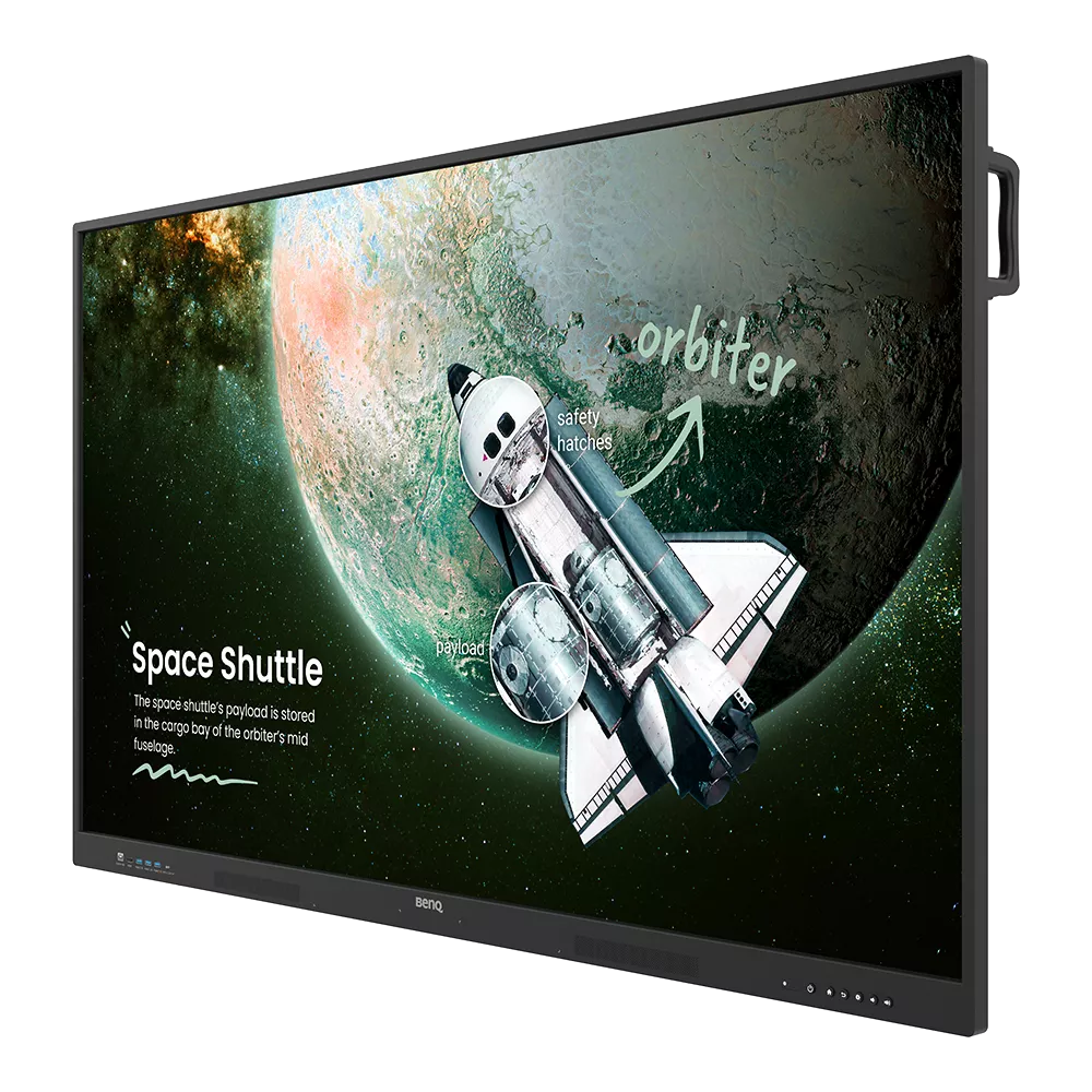BenQ RE7504A 75" 4K UHD Android 14 Interactive Display | 9H.FANTK.DE4 Interactive Touchscreen Display BenQ