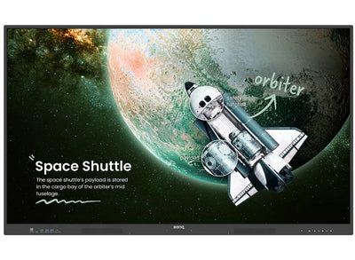 BenQ RE7504A 75" 4K UHD Android 14 Interactive Display | 9H.FANTK.DE4 Interactive Touchscreen Display BenQ
