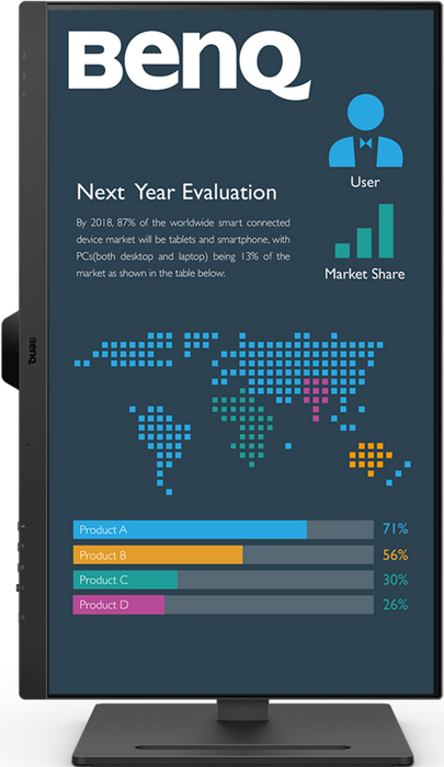 BenQ BL3290QT 31.5" IPS Class WQHD @ 75 Hz LED Monitor | 9H.LLMLA.TPE Desktop Monitor BenQ