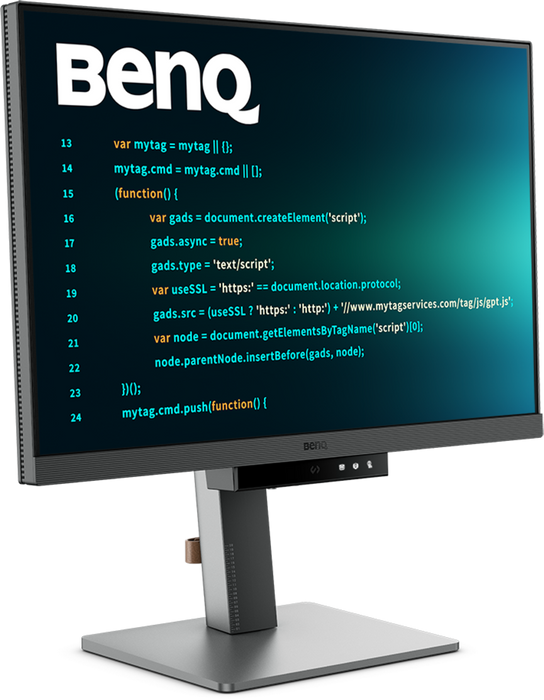 BenQ RD240Q 24" IPS Class WQXGA LED Monitor | 9H.LLXLA.TBE Desktop Monitor BenQ