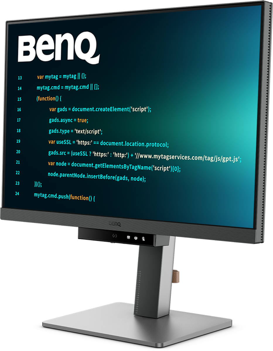 BenQ RD240Q 24" IPS Class WQXGA LED Monitor | 9H.LLXLA.TBE Desktop Monitor BenQ