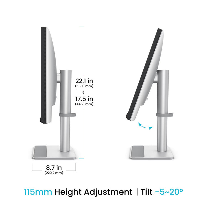 BenQ MA270U 27" Class 4K UHD IPS LED Monitor | 9H.LMWLB.QBE Desktop Monitor BenQ