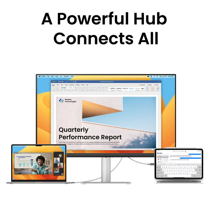 BenQ MA270U 27" Class 4K UHD IPS LED Monitor | 9H.LMWLB.QBE Desktop Monitor BenQ