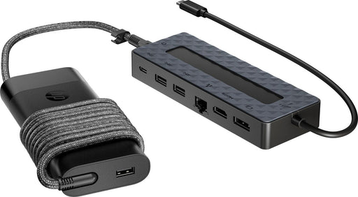 HP Universal USB-C Hub and Laptop Charger Combo Network Card HP