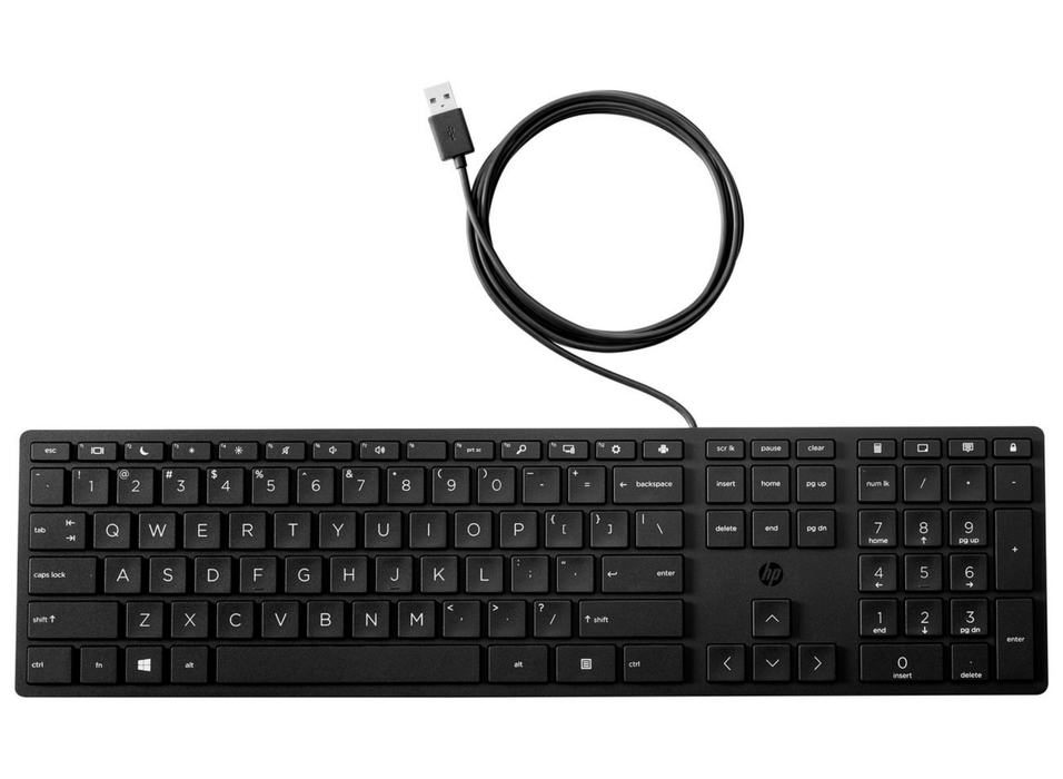 HP 320K USB Wired Keyboard – Full-Size Hungarian Layout | 9SR37AA#AKC Keyboard & Mouse HP