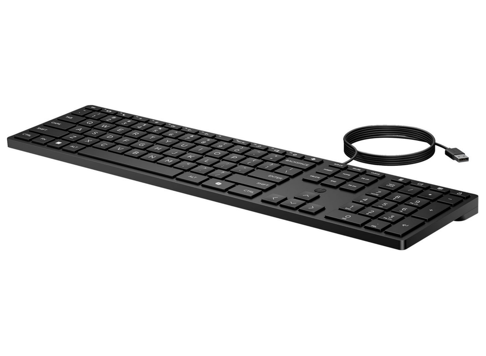 HP 320K USB Wired Keyboard – Europe Layout | 9SR37UT#ABB Keyboard & Mouse HP