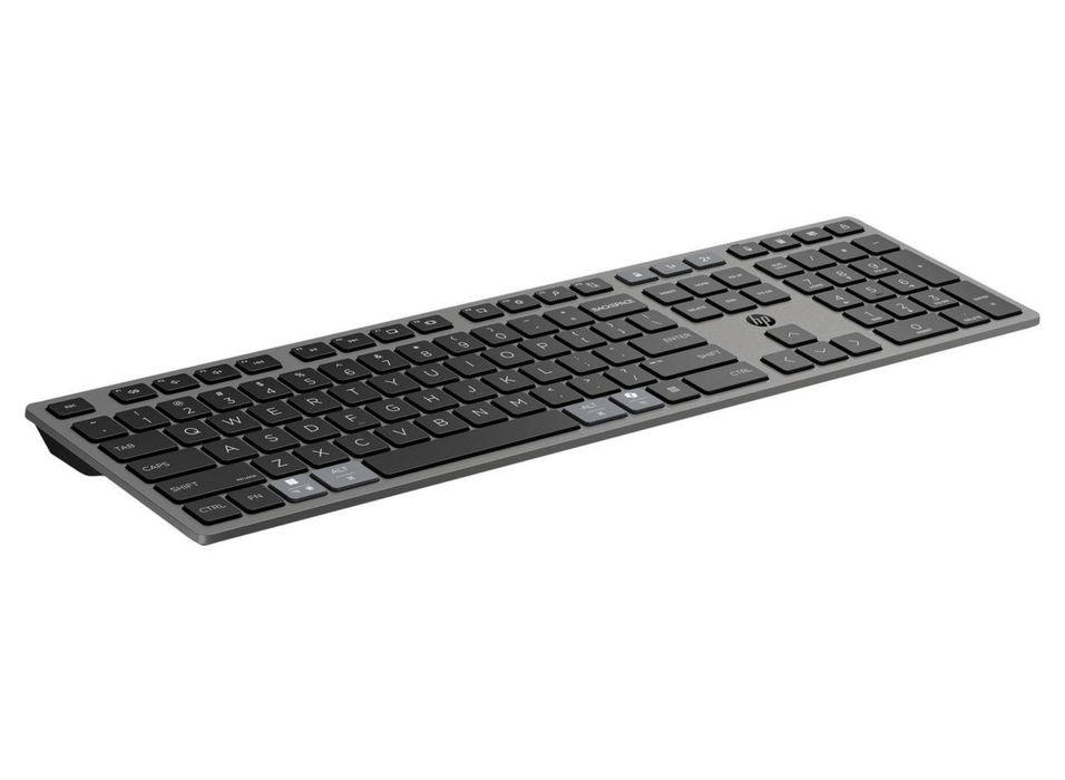 HP 720 Multi-Device Rechargeable Wireless Keyboard – Bluetooth & USB-A | 9T5B1AA#AB8