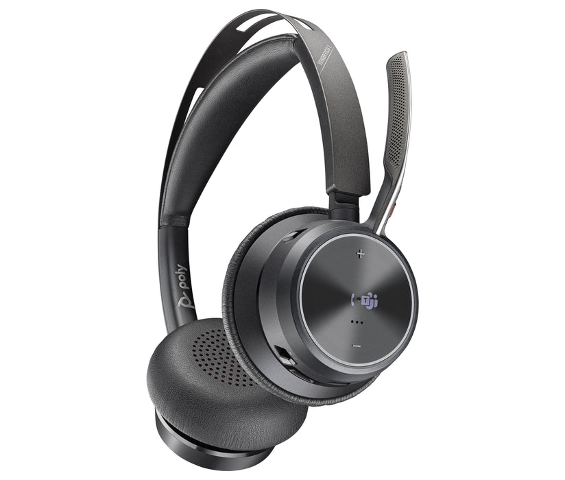 Poly Voyager Focus 2 Bluetooth 5.1 Wireless Headset (Microsoft Teams Edition) | 9T9J4AA#AC3 Headset Poly