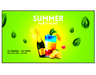 Ultra High Brightness Window Display - 3500cd/m2 Candela