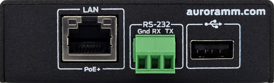 Aurora Multimedia DTX-AMP25-M Dante 25 Watt PoE+ Amplifier Aurora Amplifier Aurora