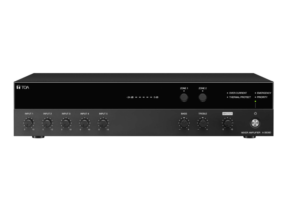 TOA A-3506D Digital Mixer Amplifier TOA Audio Amplifiers TOA