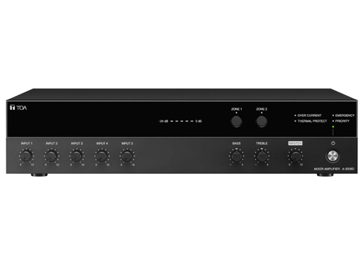 TOA A-3512D 5 Inputs Digital Mixer Amplifier TOA Audio Amplifiers TOA