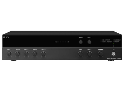 TOA A-3524D 5 Inputs Digital Mixer Amplifier Audio Amplifier TOA