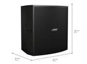 BOSE Forum FC112 Black Wired 300W Loudspeakers | A00204-0100 Speaker BOSE
