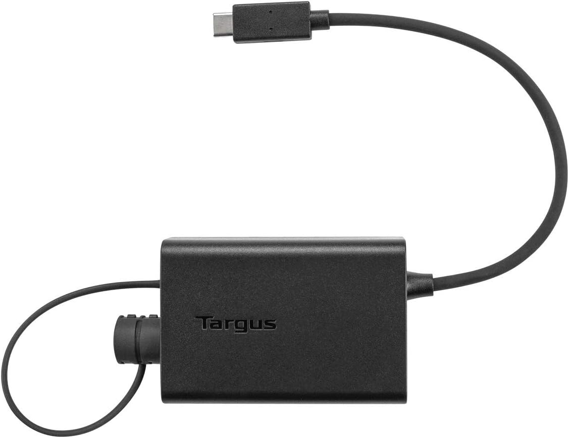 Targus ACA47GLZ Power/USB/USB-C Data Transfer/Power Cable Adapter / Converter Targus
