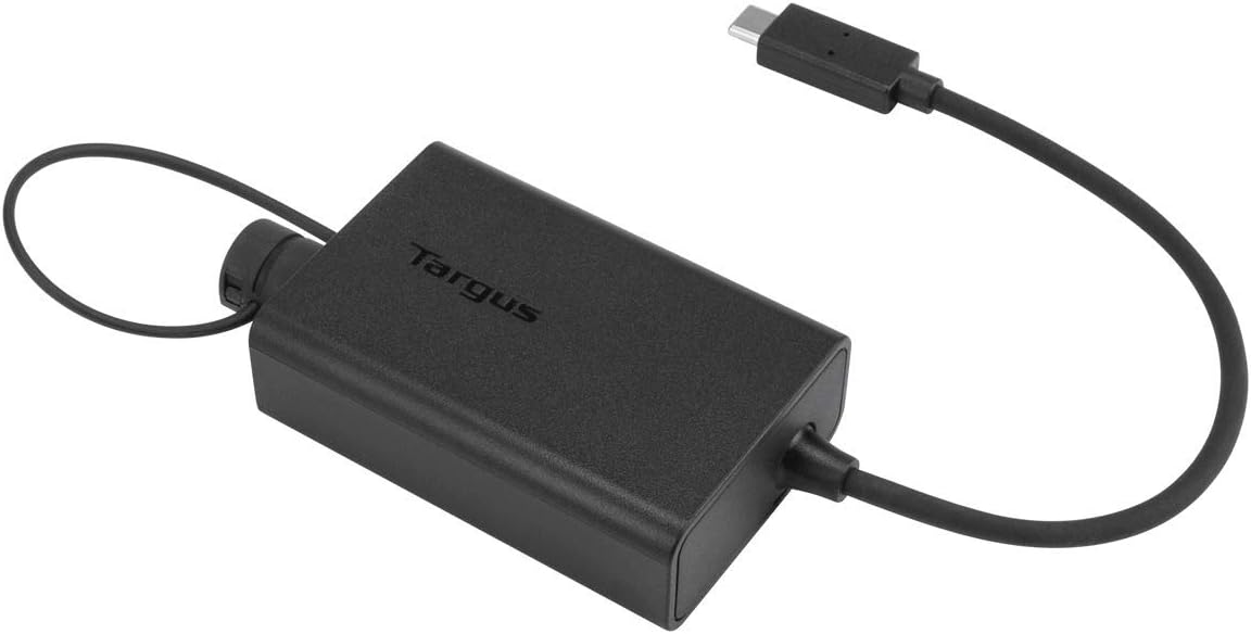 Targus ACA47GLZ Power/USB/USB-C Data Transfer/Power Cable Power Adapter Targus