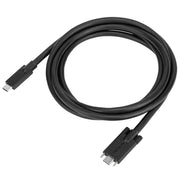 Targus 1.8 Metre USB-C® Male to USB-C® Male 10Gbps Screw-In Cable | ACC1122GLX USB Cable Targus