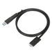 Targus 1M USB-C® Male to USB-C® Male 10 Gbps Screw-In Cable with USB-A Tether | ACC1133GLX USB Cable Targus