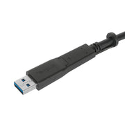 Targus 1M USB-C® Male to USB-C® Male 10 Gbps Screw-In Cable with USB-A Tether | ACC1133GLX USB Cable Targus