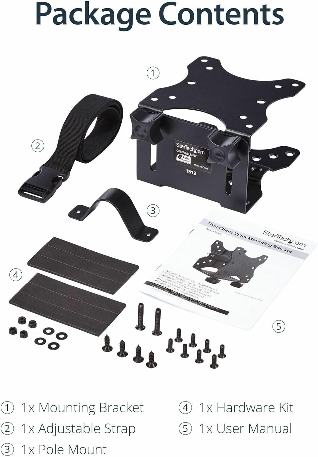 Startech Thin Client Mount | ACCSMNT Mounting Accessory Startech