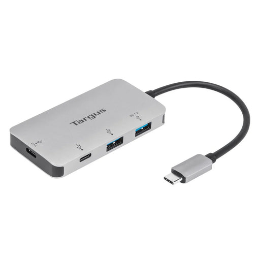 Targus USB-C Multi-Port Hub with 2x USB-A and 2x USB-C Ports with 100W PD Pass-Thru | ACH228EU Targus Interface Hubs Targus