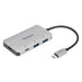 Targus USB-C Multi-Port Hub with 2x USB-A and 2x USB-C Ports with 100W PD Pass-Thru | ACH228EU Targus Interface Hubs Targus