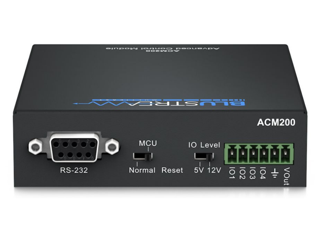BluStream ACM200 Advanced Control Module for IP50 and IP200 Series Video over IP Audio Control Panel BluStream