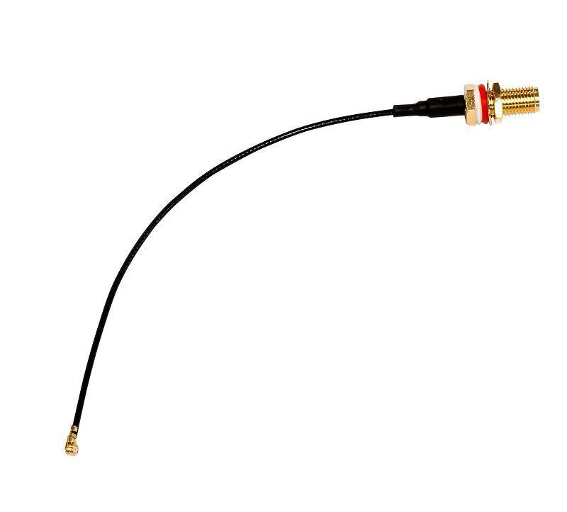 Mikrotik ACSMAUFL Coaxial Cable SMA Black Audio / Video Cable MikroTik